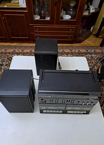 ÇIFT KASETÇALAR. KASETTEN KASETE YUKLEME SÜPER VE ANTIKA - Görsel 2