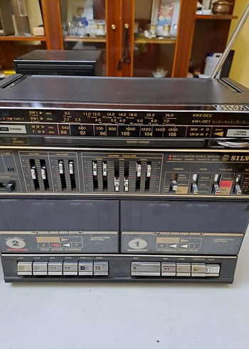 ÇIFT KASETÇALAR. KASETTEN KASETE YUKLEME SÜPER VE ANTIKA - Görsel 3