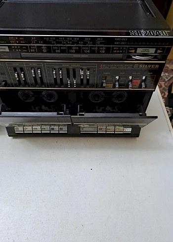 ÇIFT KASETÇALAR. KASETTEN KASETE YUKLEME SÜPER VE ANTIKA - Görsel 7