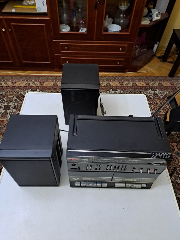 ÇIFT KASETÇALAR. KASETTEN KASETE YUKLEME SÜPER VE ANTIKA - Görsel 2