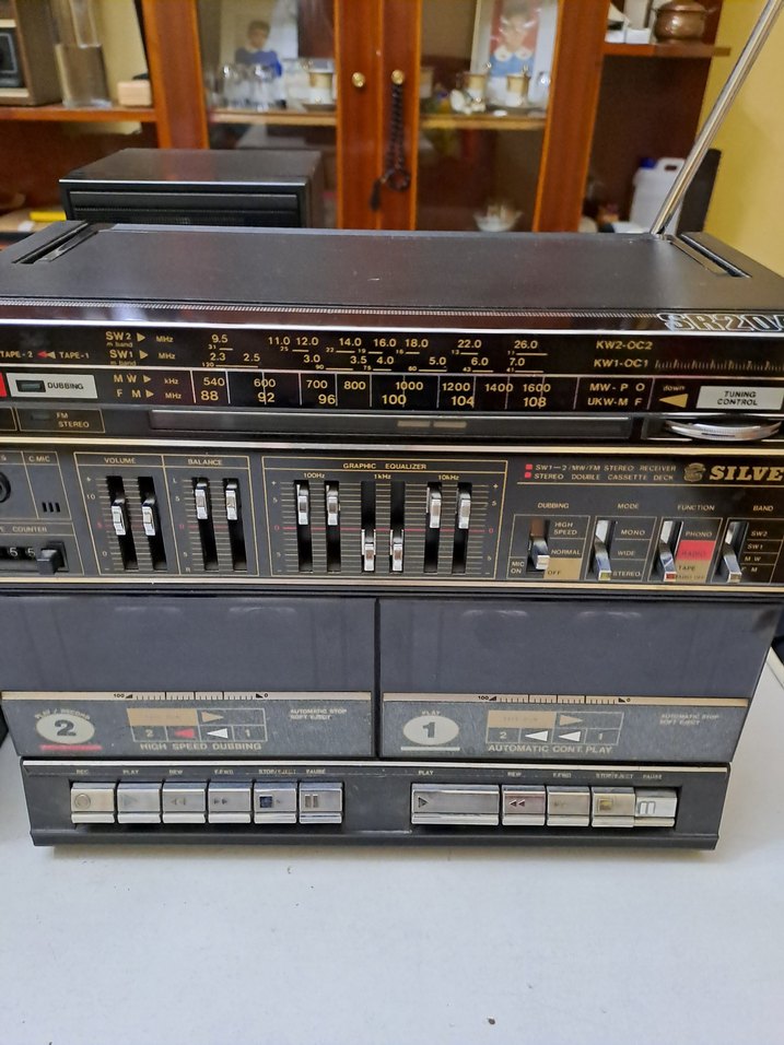 ÇIFT KASETÇALAR. KASETTEN KASETE YUKLEME SÜPER VE ANTIKA - Görsel 3