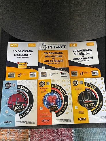 Yks AYT-TYT sıfır kitap/deneme