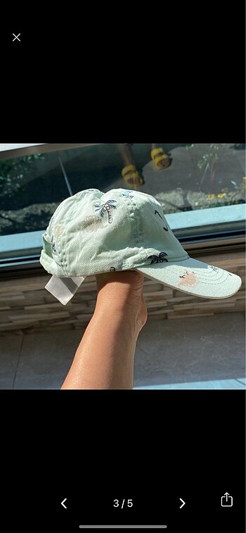 6-12 Ay, 18 cm Beden Bebek şapka