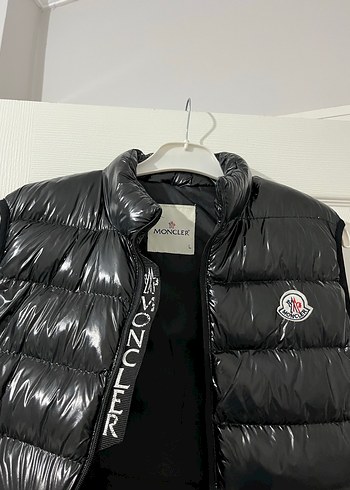 Siyah Moncler Şişme Yelek - Görsel 2
