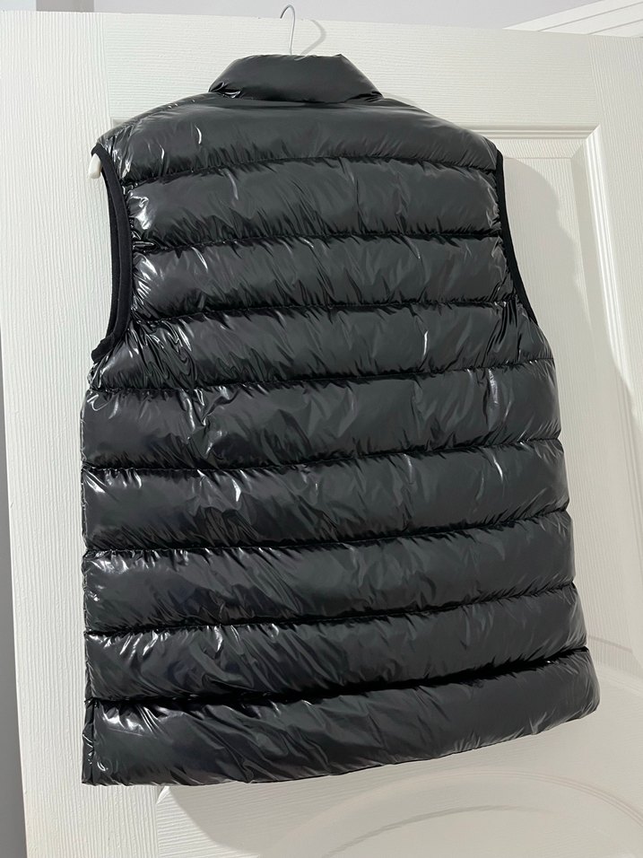 Siyah Moncler Şişme Yelek - Görsel 3