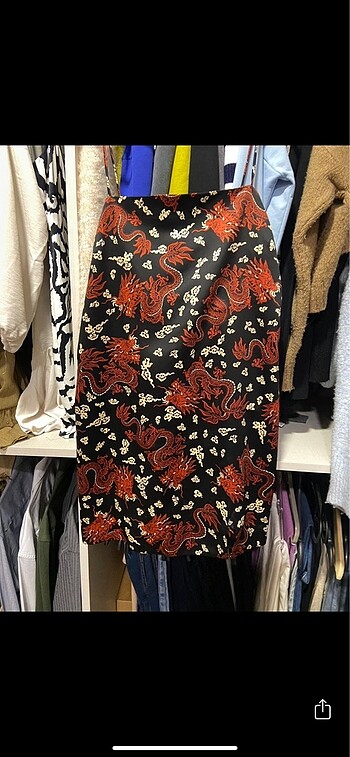 Zara Desenli zara mini elbise