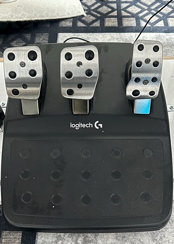 Logitech Siyah Oyun Direksiyonu Seti - Görsel 6