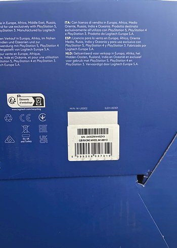 Logitech Siyah Oyun Direksiyonu Seti - Görsel 3