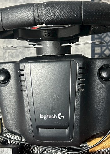 Logitech Siyah Oyun Direksiyonu Seti - Görsel 7