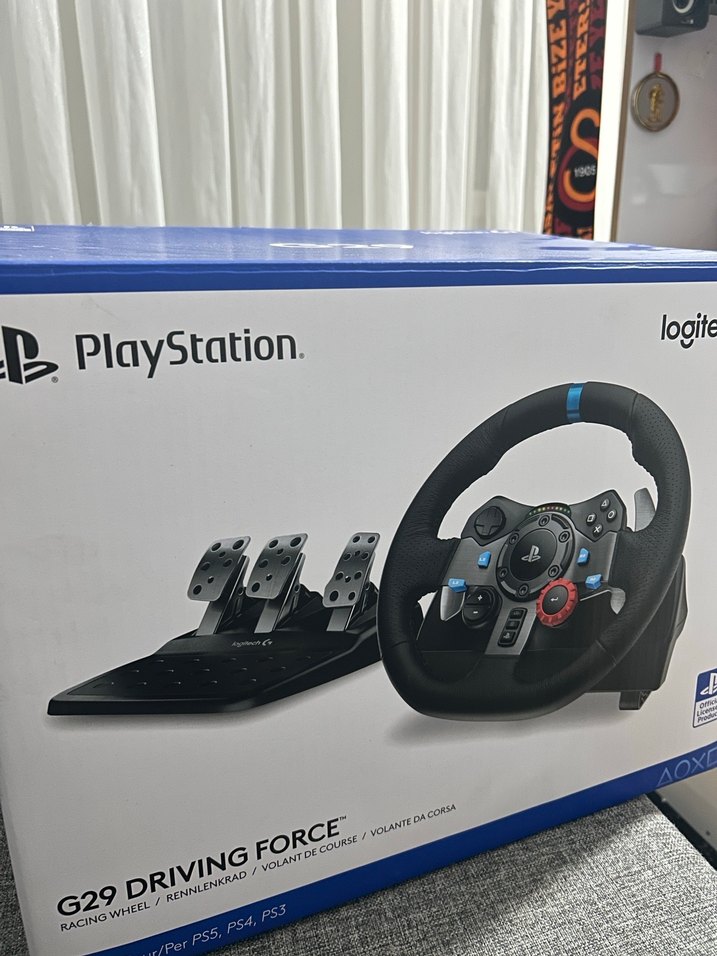 Logitech Siyah Oyun Direksiyonu Seti - Görsel 2