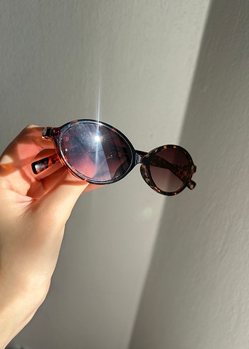 Miu Miu Kadın Kahverengi Parlak Gözlük - Görsel 5