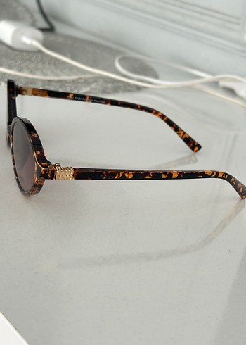 Miu Miu Kadın Kahverengi Parlak Gözlük - Görsel 9