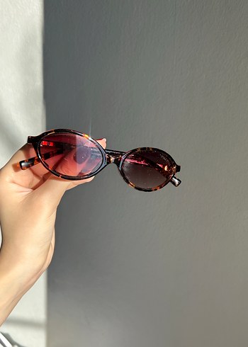 Miu Miu Kadın Kahverengi Parlak Gözlük - Görsel 6