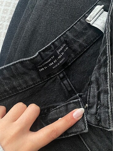 Stradivarius Stradivarius siyah jean