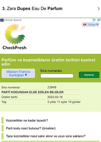 Maison Francis Kurkdjian Baccarat Rouge 540 Boş Şişe - Görsel 4