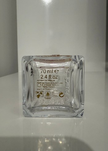 Maison Francis Kurkdjian Baccarat Rouge 540 Boş Şişe - Görsel 3