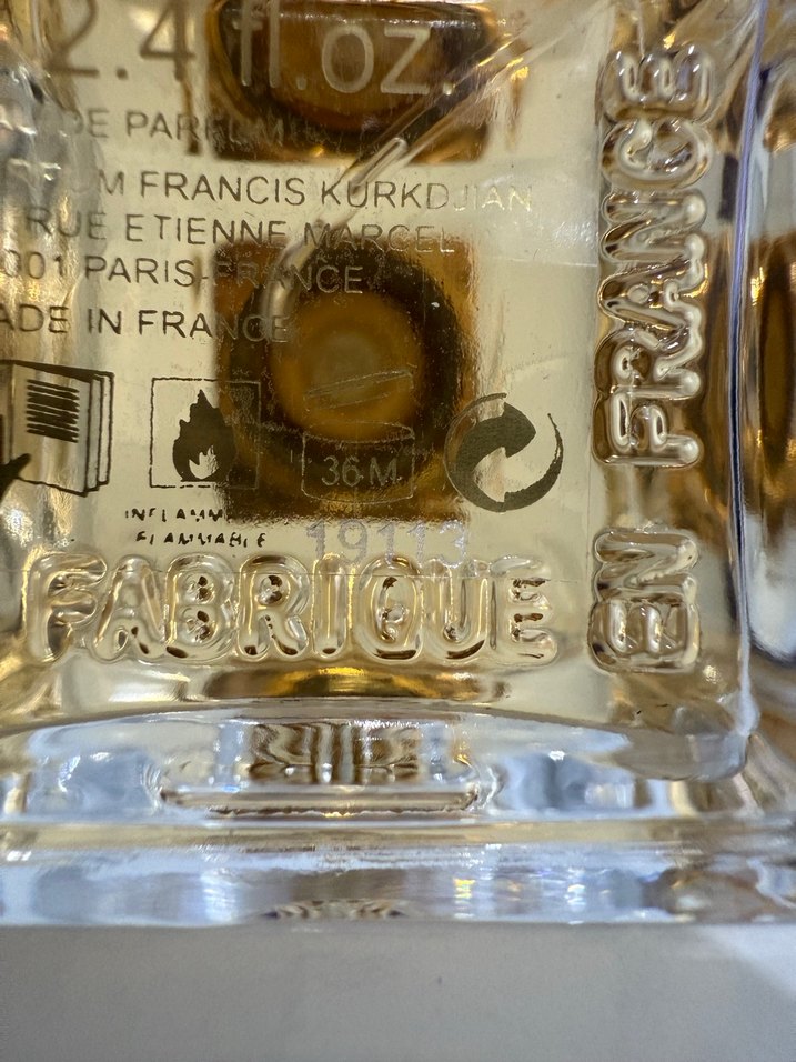 Francis Kurkdjian Baccarat Rouge 540 Kadın Parfümü 70 ml - Görsel 5