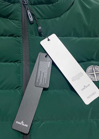 Yeşil Fermuarlı Erkek Şişme Yelek - Görsel 3