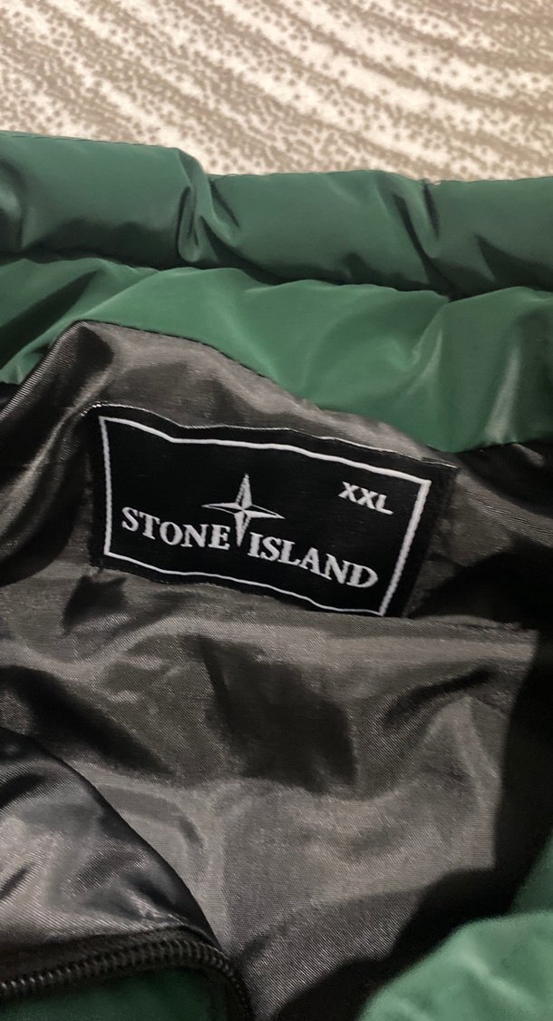 Yeşil Fermuarlı Erkek Şişme Yelek - Görsel 4