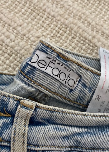 Gri Regular Fit Kadın Denim Pantolon - Görsel 2