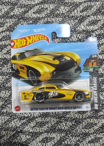 Sarı Hot Wheels Aston Martin DB4GT Oyuncak Araba