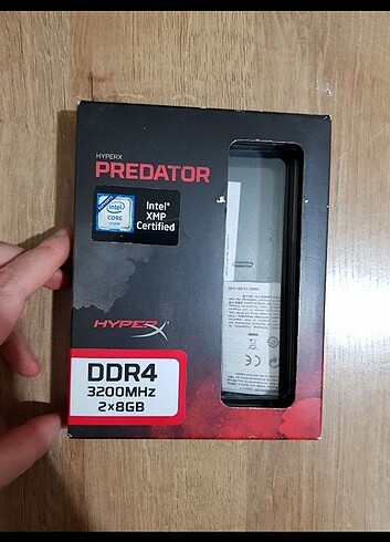 Hyperx Predator DDR4 3200Mhz 8 GB