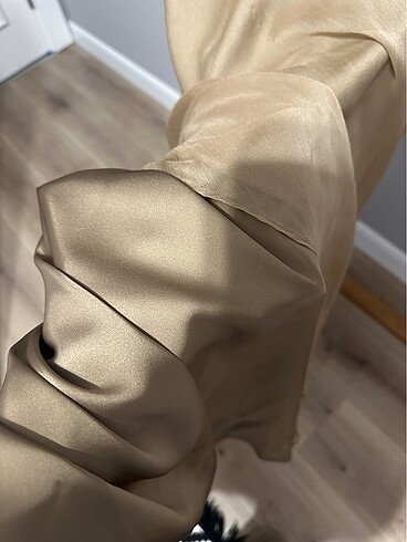 xs Beden camel Renk Zara midi etek