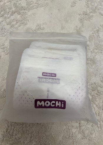 MOCHI Beyaz Anne Sütü Saklama Poşeti - Görsel 2