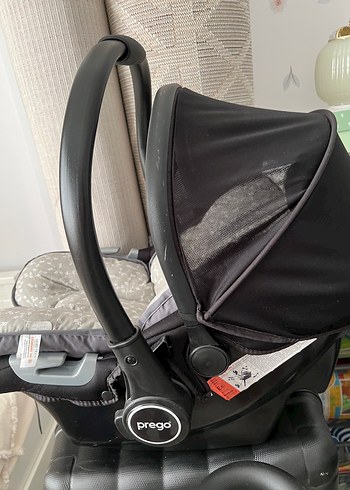 Prego Prego Siyah Bebek Oto Koltuğu