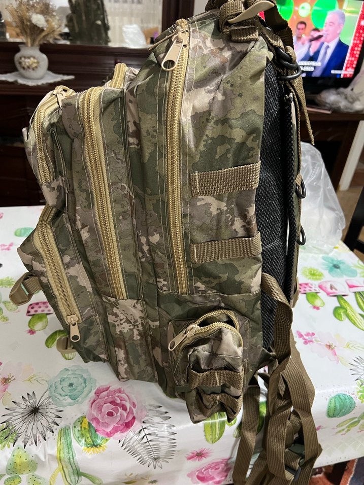 Erkek Kamuflaj Sırt Çantası - Görsel 2