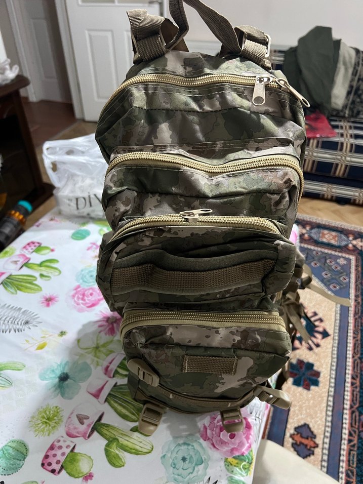 Erkek Kamuflaj Sırt Çantası - Görsel 4