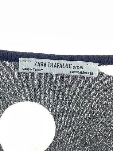 s Beden siyah Renk Zara Bluz %70 İndirimli.