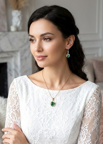 VİNTAGE ÇOK ŞIK TAKI SETİ PREMİUM - Görsel 2