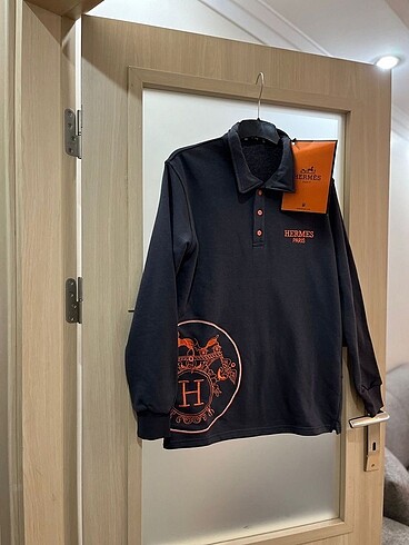 Hermes sweatshirt ve vintage mont