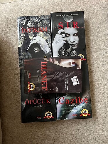 Cazibe - Sır - Öpücük - İhanet - İntikam 5 Kitap