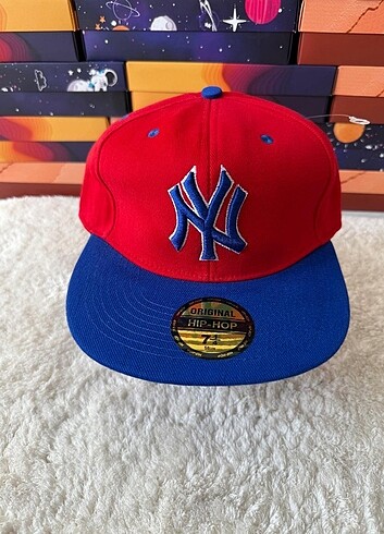 New York nakışlı cap şapka 