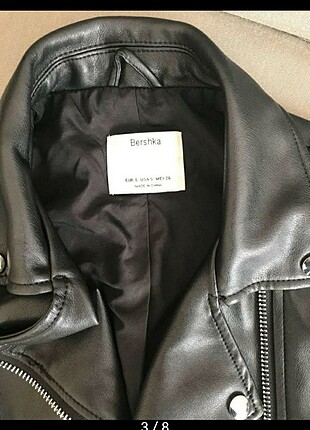 Bershka deri ceket