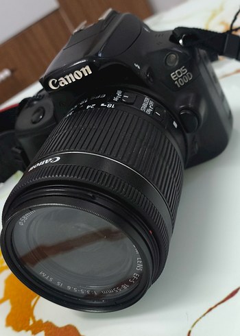Canon EOS 100D Siyah Dijital Fotoğraf Makinesi
