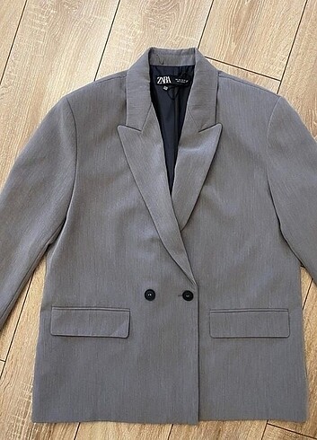 Zara gri blazer ceket