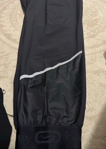 Erkek Siyah Fermuarlı Outdoor Eşofman Altı - Görsel 3