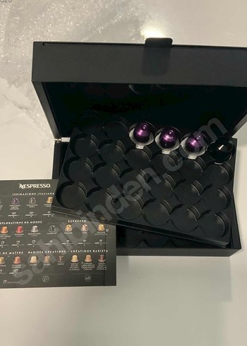 Bordo Nespresso Kapsül Kutusu - Görsel 2