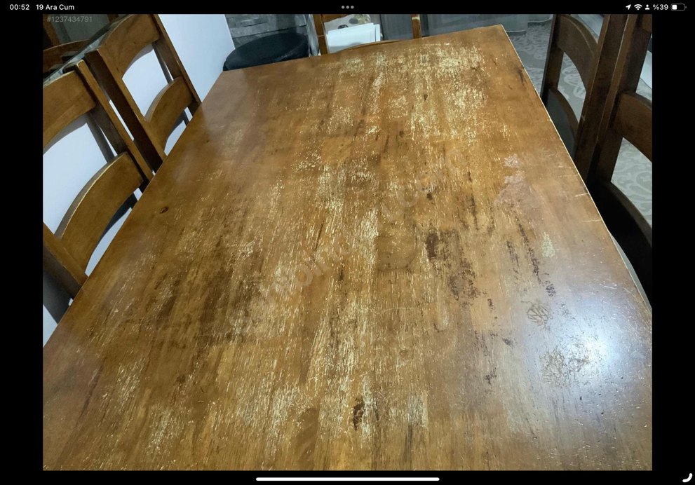 Mudo çok sağlam masa takımı - Görsel 2