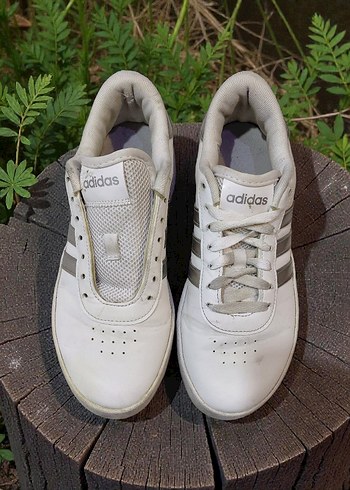 Adidas Beyaz Gri Platform Spor Ayakkabı 39.5 - Görsel 3