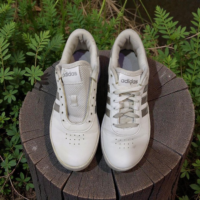 Adidas Beyaz Gri Platform Spor Ayakkabı 39.5 - Görsel 3