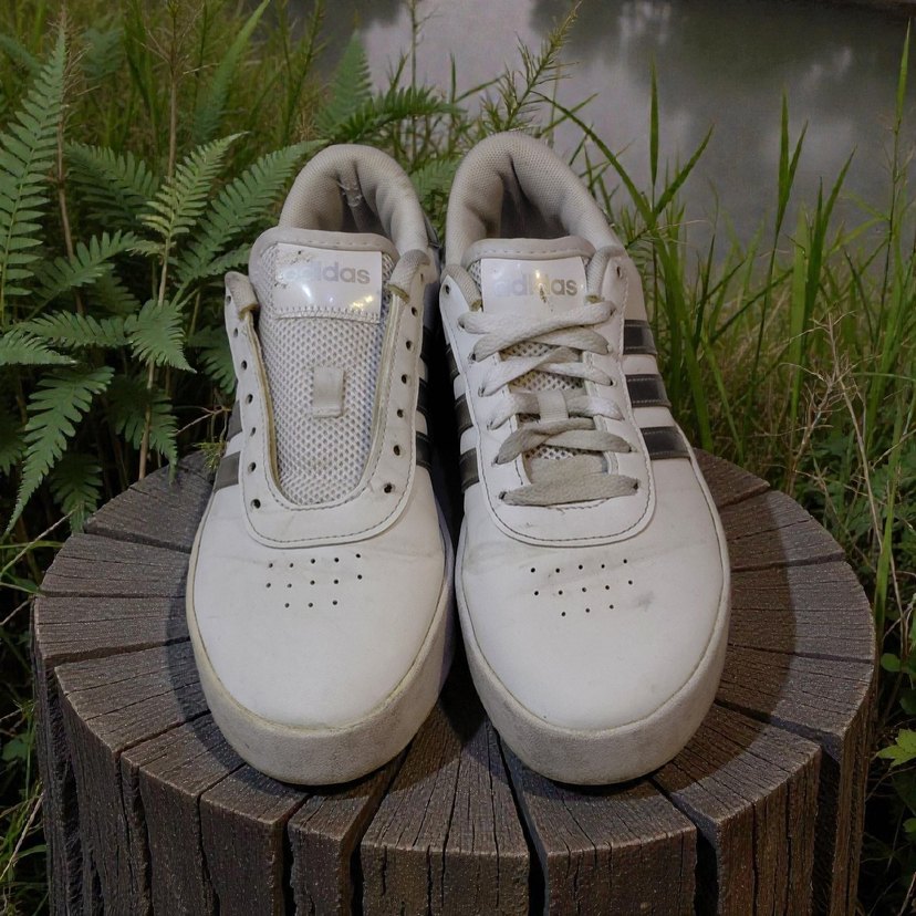 Adidas Beyaz Gri Platform Spor Ayakkabı 39.5 - Görsel 4