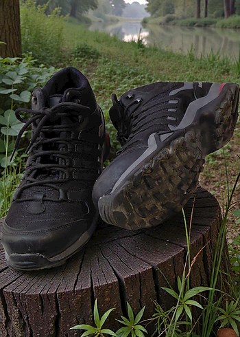 Siyah Bağcıklı Erkek Outdoor Ayakkabı 43 - Görsel 4