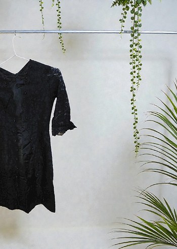 dantel işlemeli bayan Elbise M beden - Görsel 4