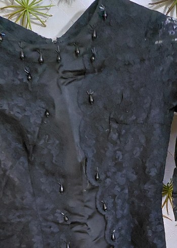 dantel işlemeli bayan Elbise M beden - Görsel 3