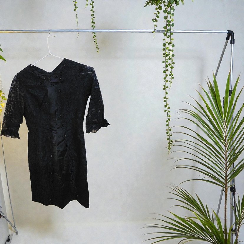 dantel işlemeli bayan Elbise M beden - Görsel 4