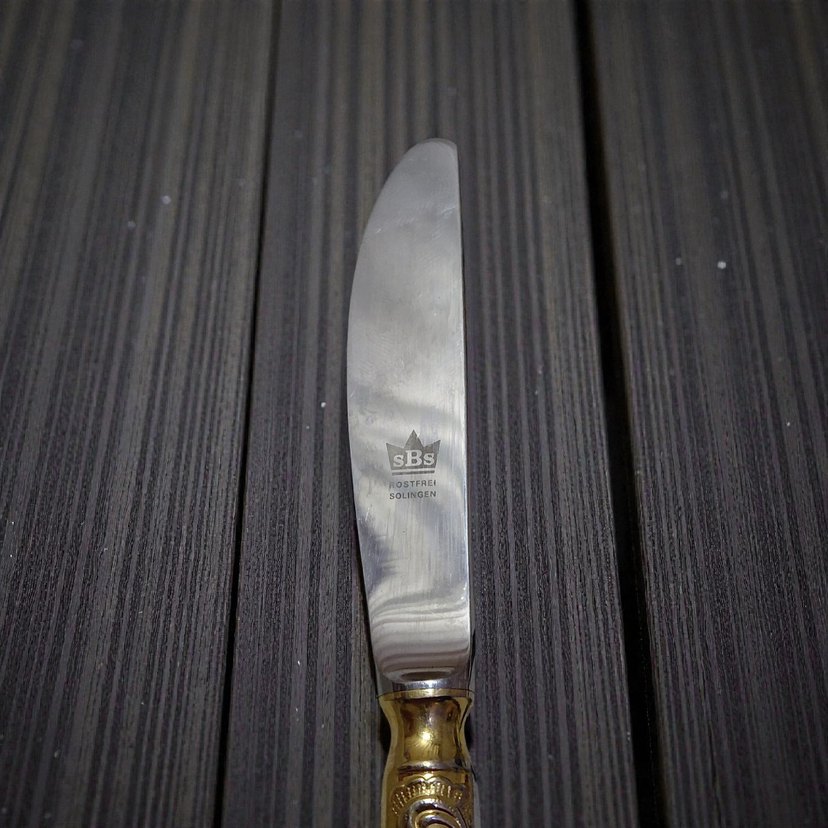 SOLİNGEN Altın kaplama Bıçak Seti - Görsel 4